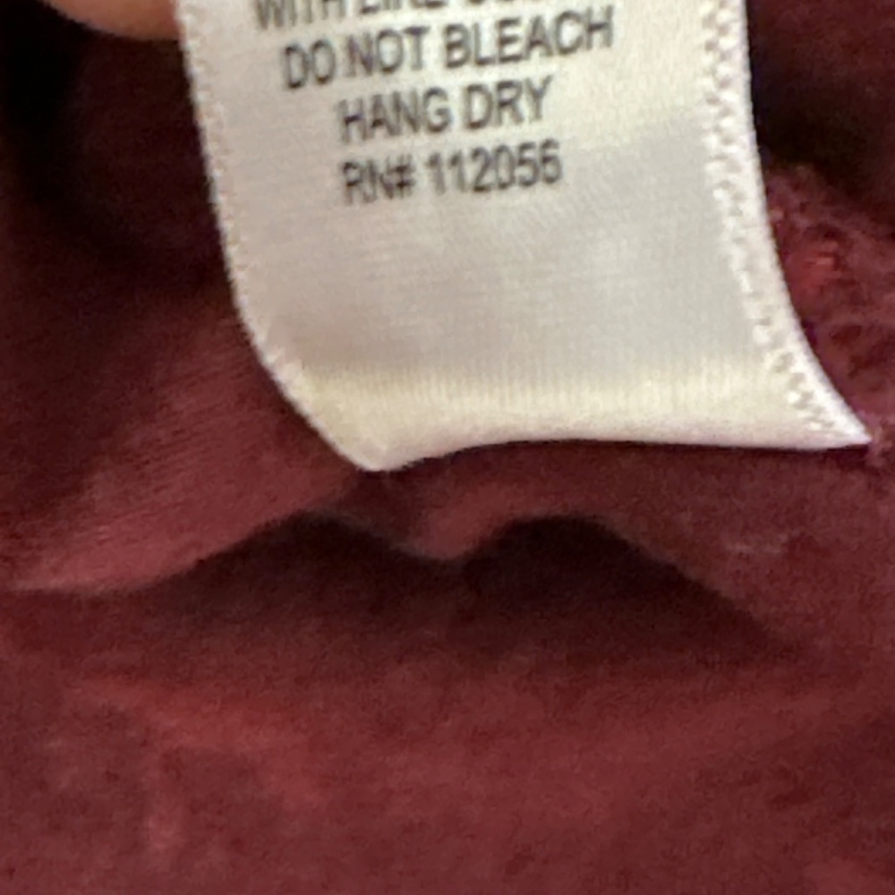 Zenana Mineral Wash Hoodie 1X Long sleeve - Picture 10 of 10